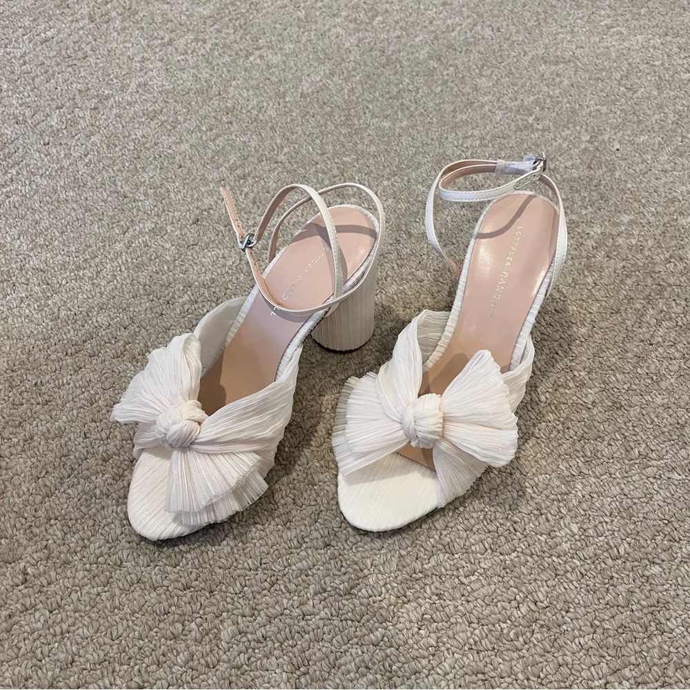 Loeffler Randall Camelia Heel with Ankle Strap